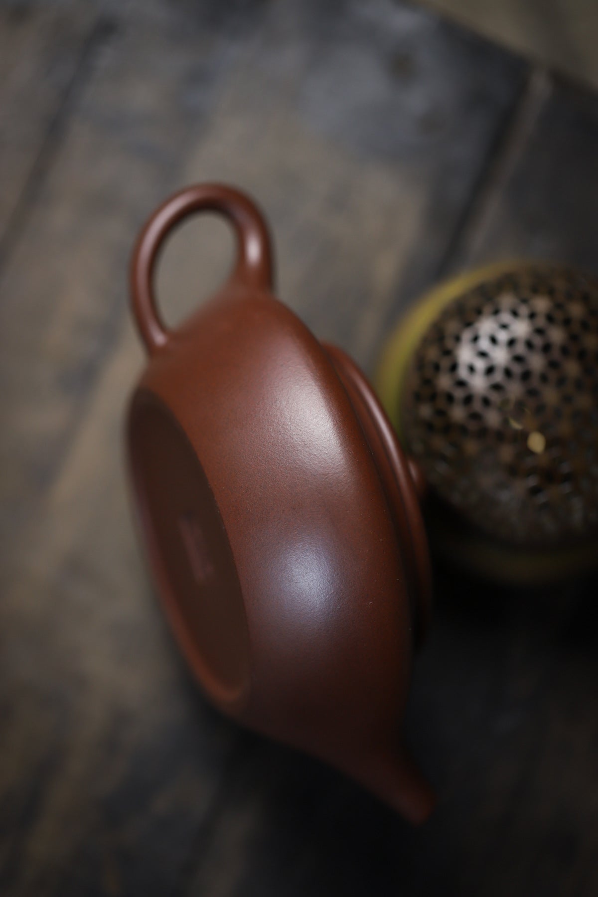 Biancheng Teapot in Zisha Clay, 180 ml