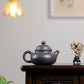 Rongtian Dezhong Teapot in Tianqing Zisha Clay, 180 ml