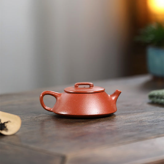 Wen scoop, downhill mud purple clay pot