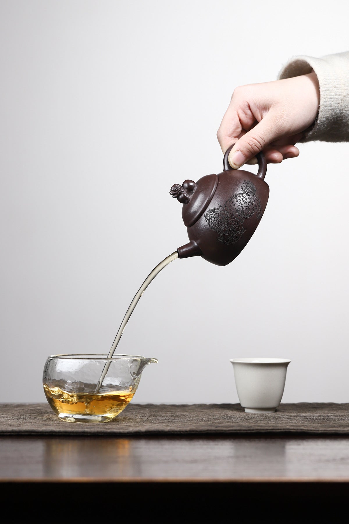 Little Admiralty Purple Clay Purple Sand Teapot