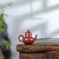 Siting Teapot in Yixing Zisha Clay, 100 ml