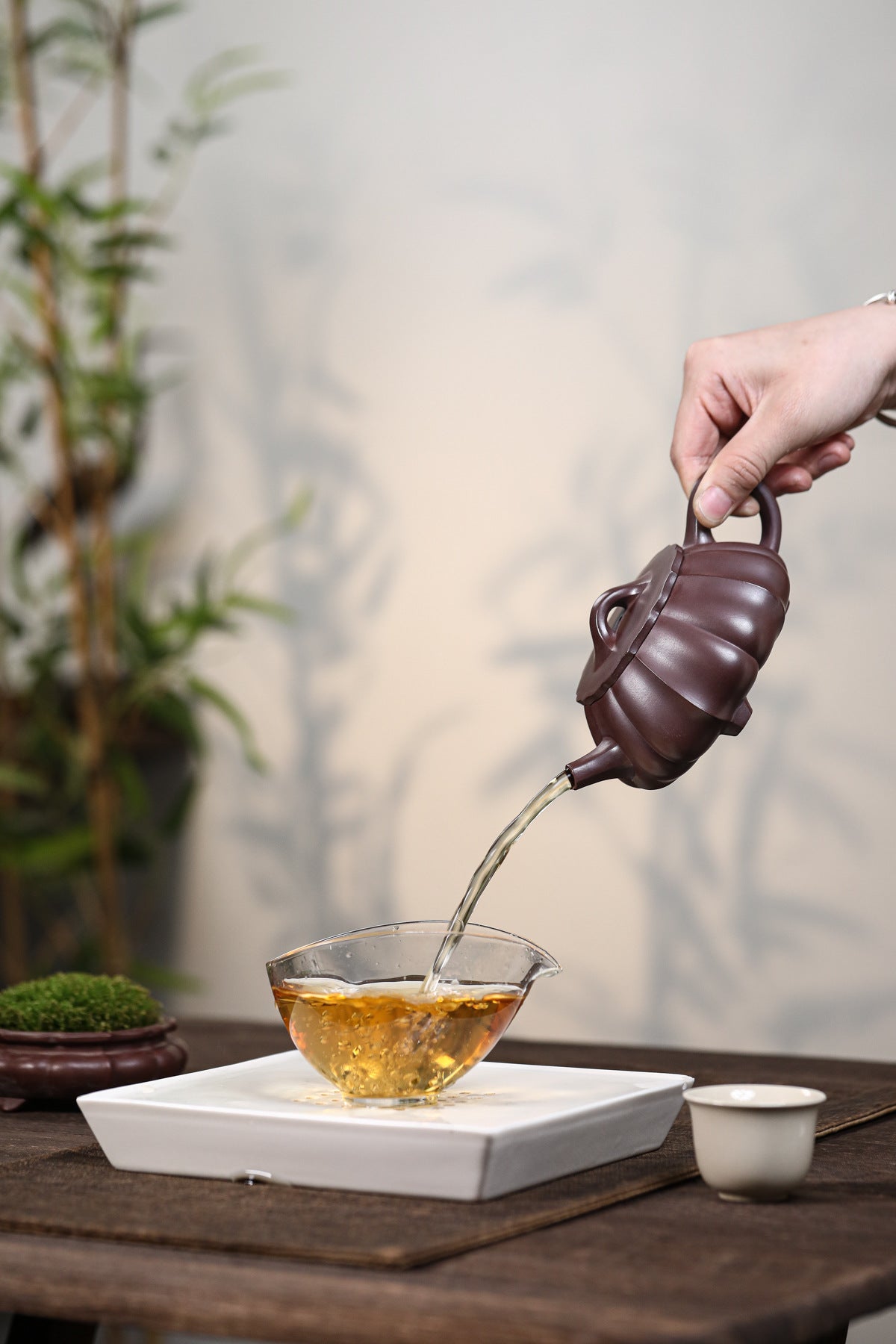 Shipiao Teapot in Original Purple Zisha Clay, 250 ml