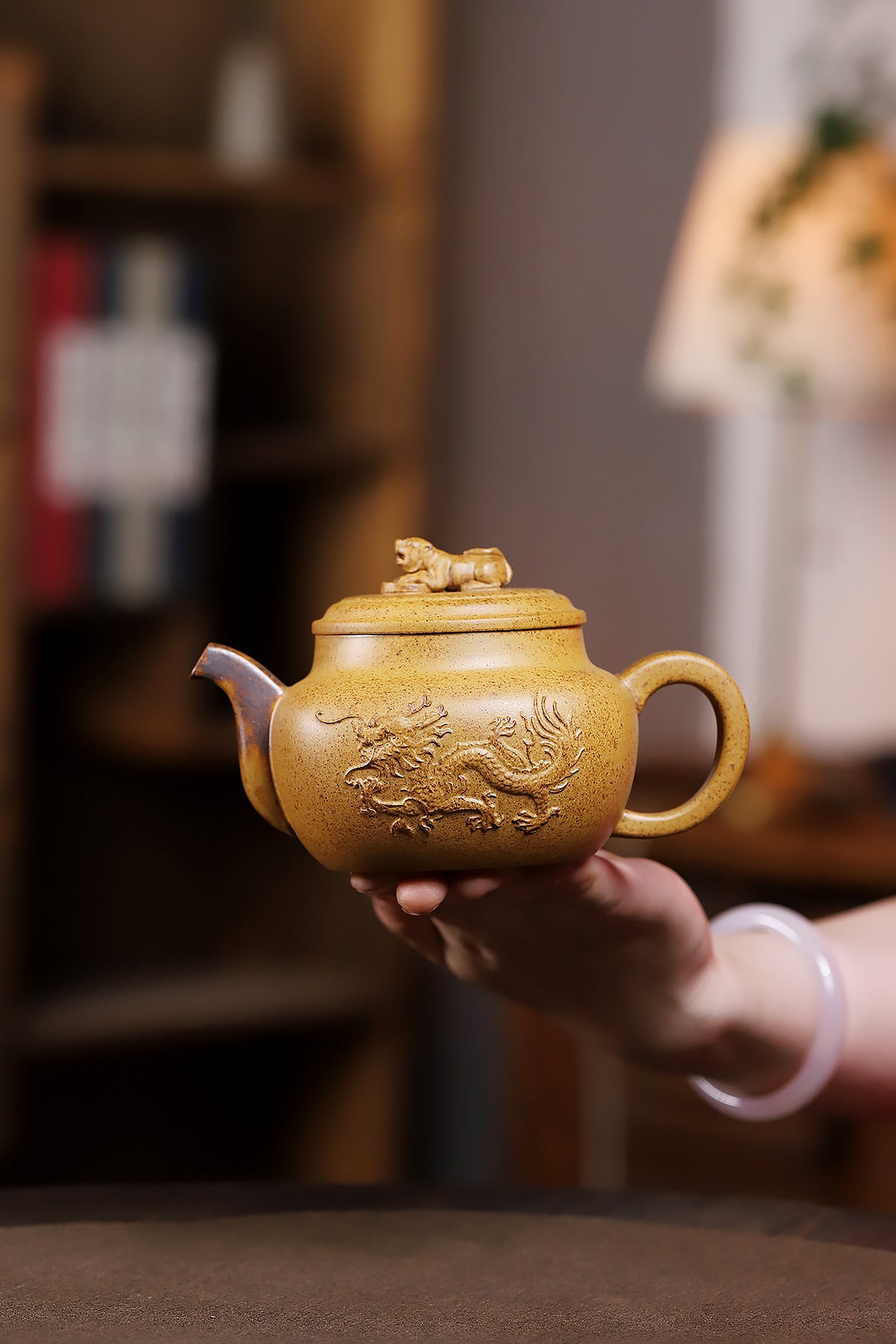 Sifang Longyun Duan Ni Zisha pot