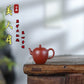 Meirenjian Teapot in Dahongpao Clay, 100 ml