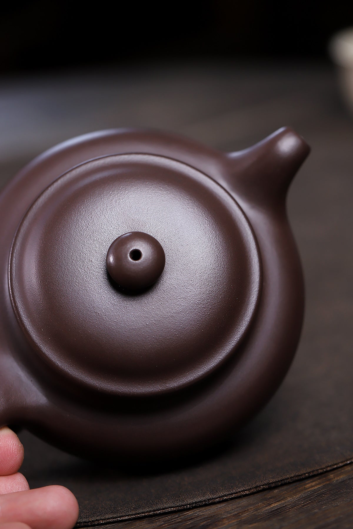 Antique, purple clay and purple clay pot.