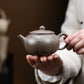 Dezhong Purple Clay Teapot 200 ml with Built-In Ball-Hole Filter