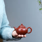 Shuiping Teapot in Dahongpao Clay, 100 ml