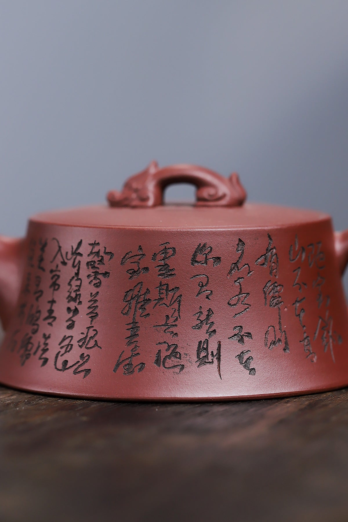Longyun purple red mud purple sand teapot