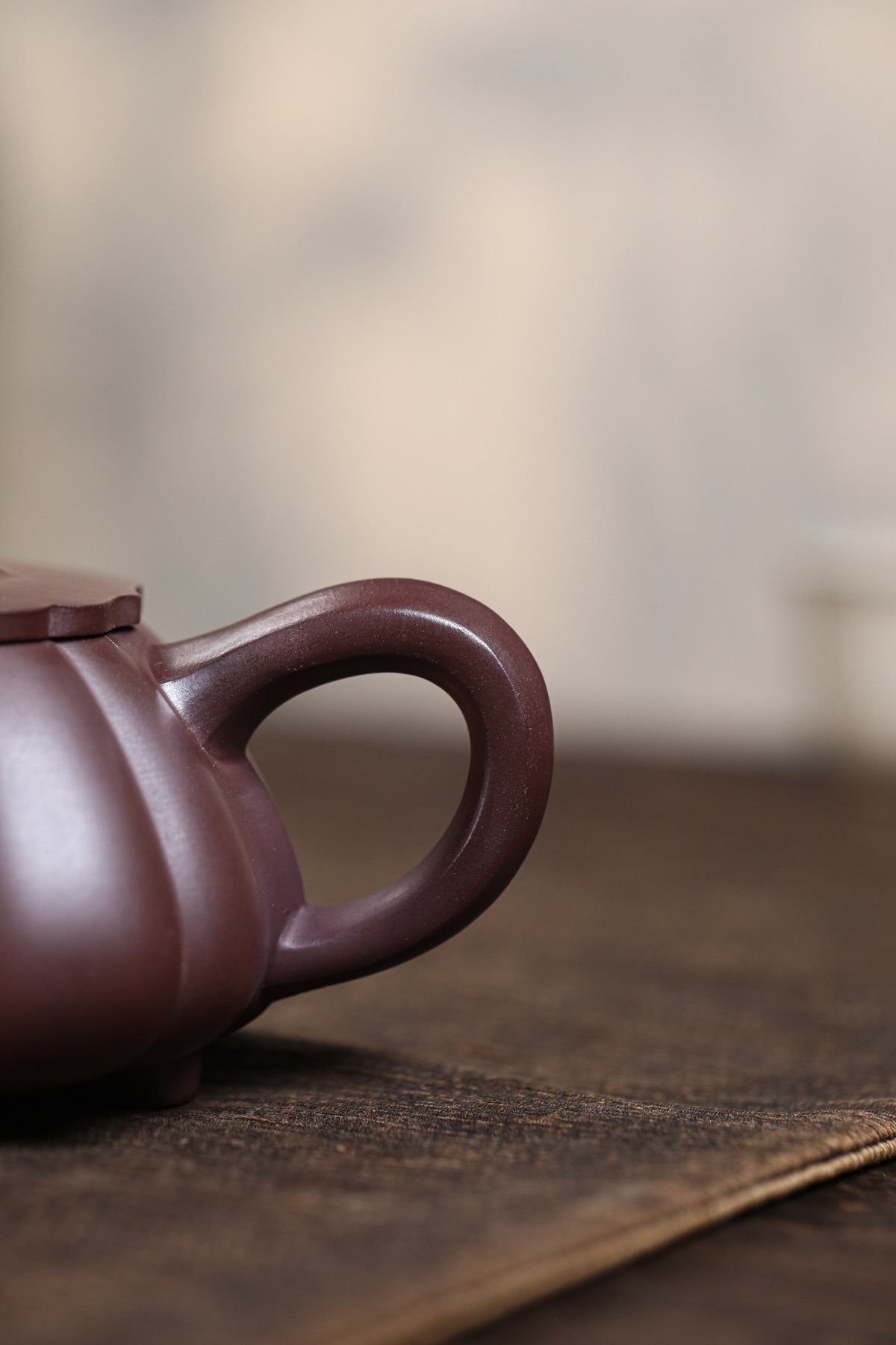 Shipiao Teapot in Original Purple Zisha Clay, 250 ml
