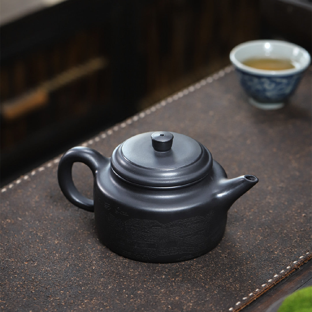 Dezhong Purple Clay Teapot, Shihuang Clay, 260 ml