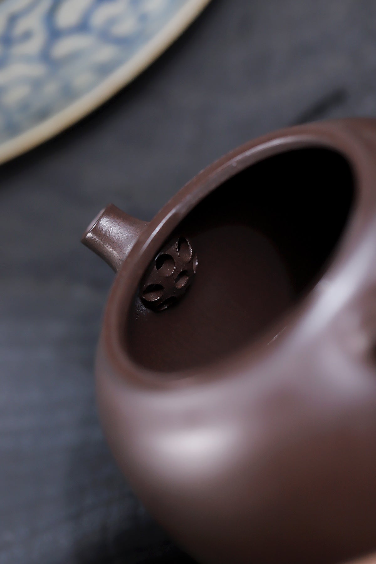 Hanwa Yixing Zisha Teapot 180ml original mine old purple clay