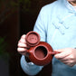 Shipiao Zisha Teapot in Dahongpao Clay, 180 ml