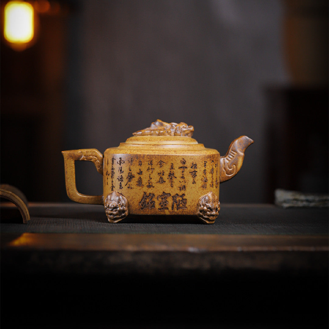 Longteng Sihai high temperature segment mud purple sand teapot
