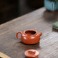 Ruyi Dezhong Yixing Zisha Teapot 130ml Jiangpo Ni Clay
