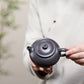 Hanjiang azure mud purple clay pot