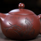 Orchid Xishi Purple Red Clay Zisha Pot