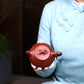 Shipiao Zisha Teapot in Dahongpao Clay, 180 ml