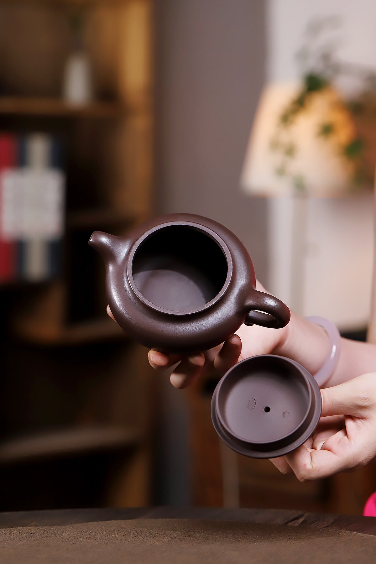 Antique, purple clay and purple clay pot.