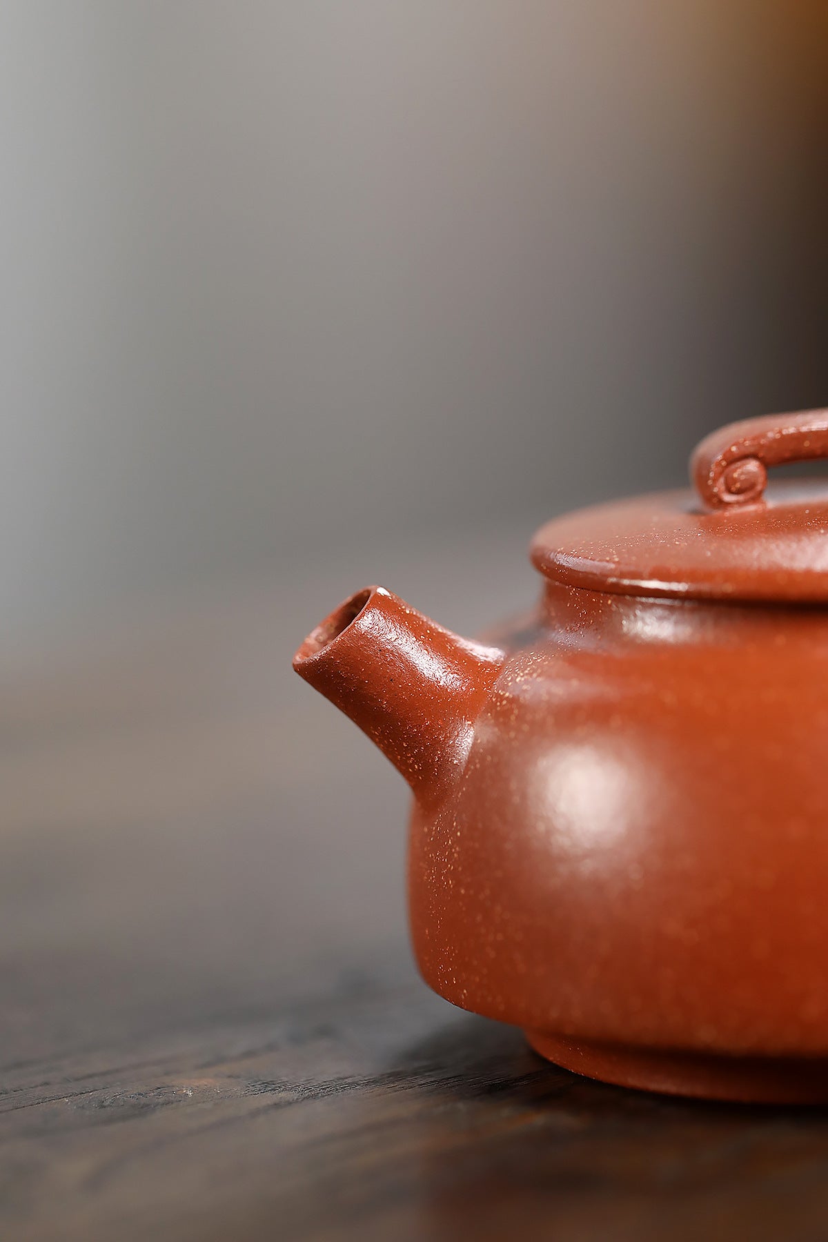 Ruyi Dezhong, downhill mud purple clay pot