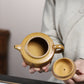 Zhoupan Zisha Teapot in High-Fired Duanni Clay, 240 ml