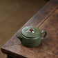 Ruyi Hanwa Yixing Zisha Teapot 220ml Raw Ore Green Mud