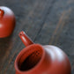 Siting Teapot in Yixing Zisha Clay, 100 ml
