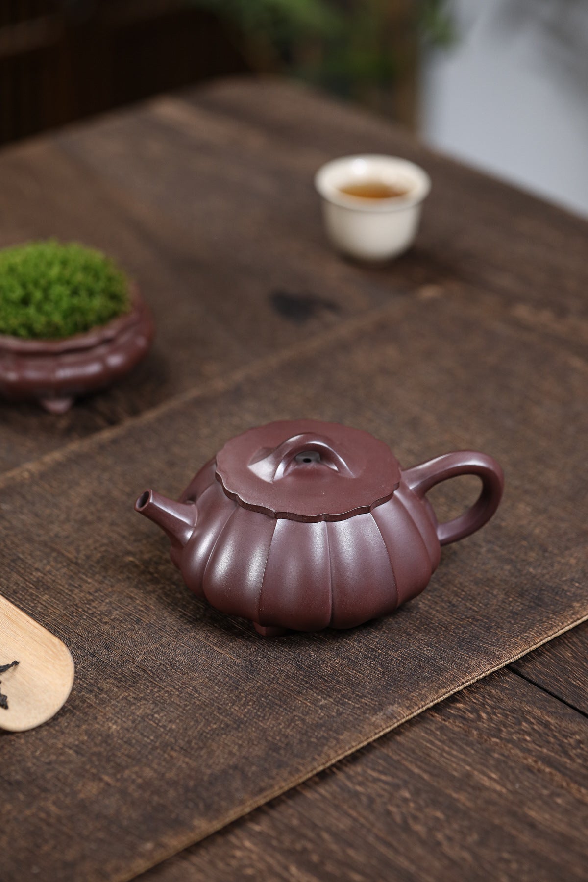 Shipiao Teapot in Original Purple Zisha Clay, 250 ml