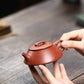 Wen scoop, downhill mud purple clay pot