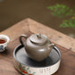 Lotus SeedYixing Zisha Teapot 230ml  family-collected crab shell green clay