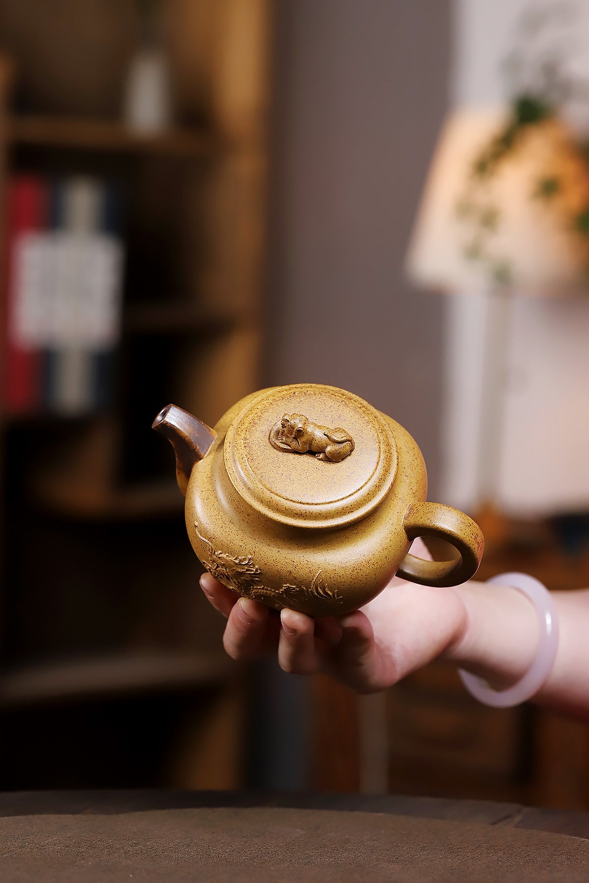 Sifang Longyun Duan Ni Zisha pot