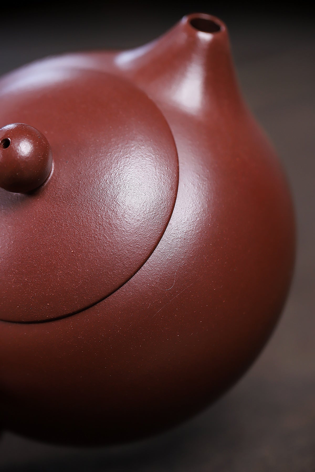 Orchid Xishi Purple Red Clay Zisha Pot