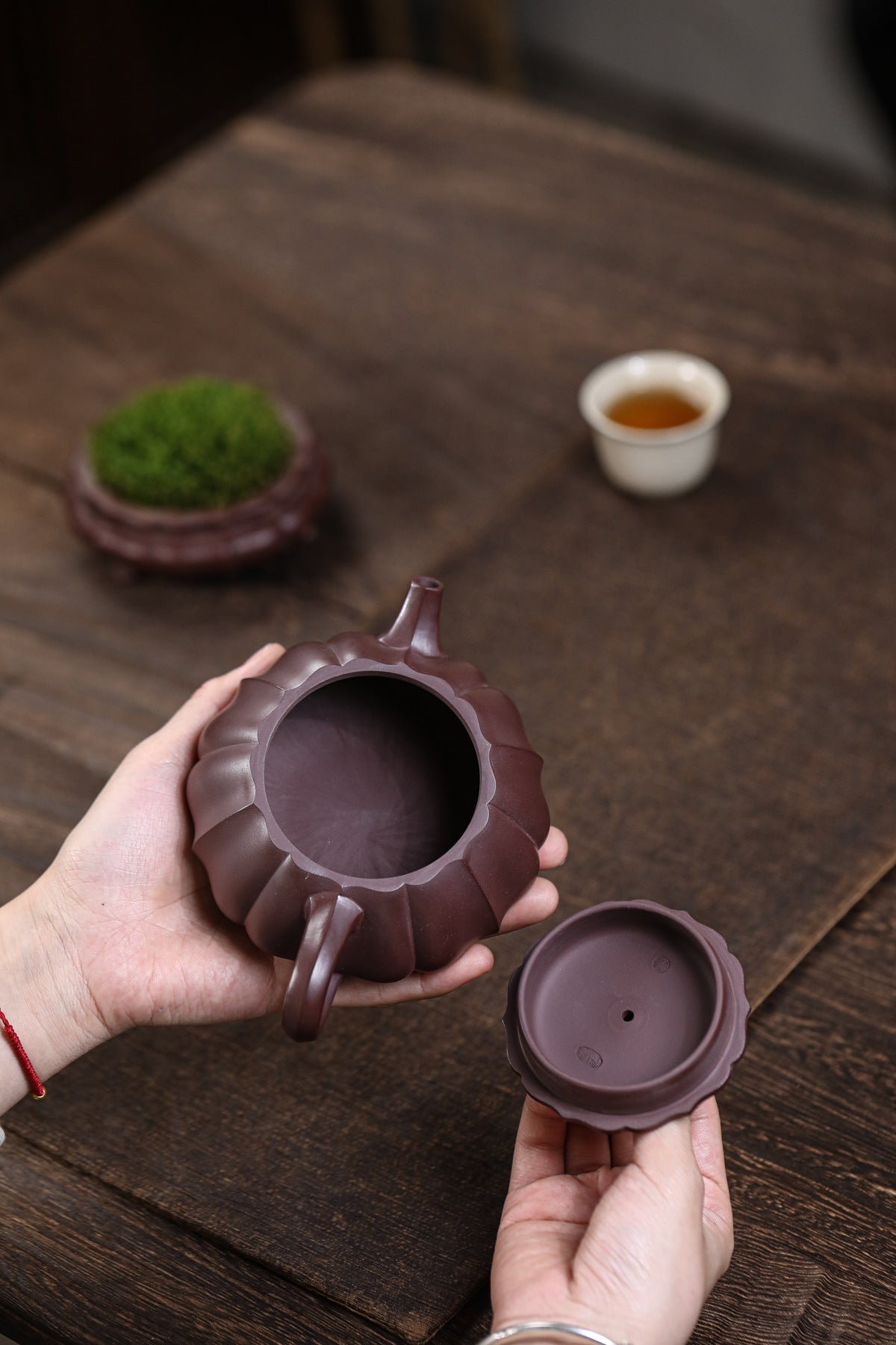 Shipiao Teapot in Original Purple Zisha Clay, 250 ml
