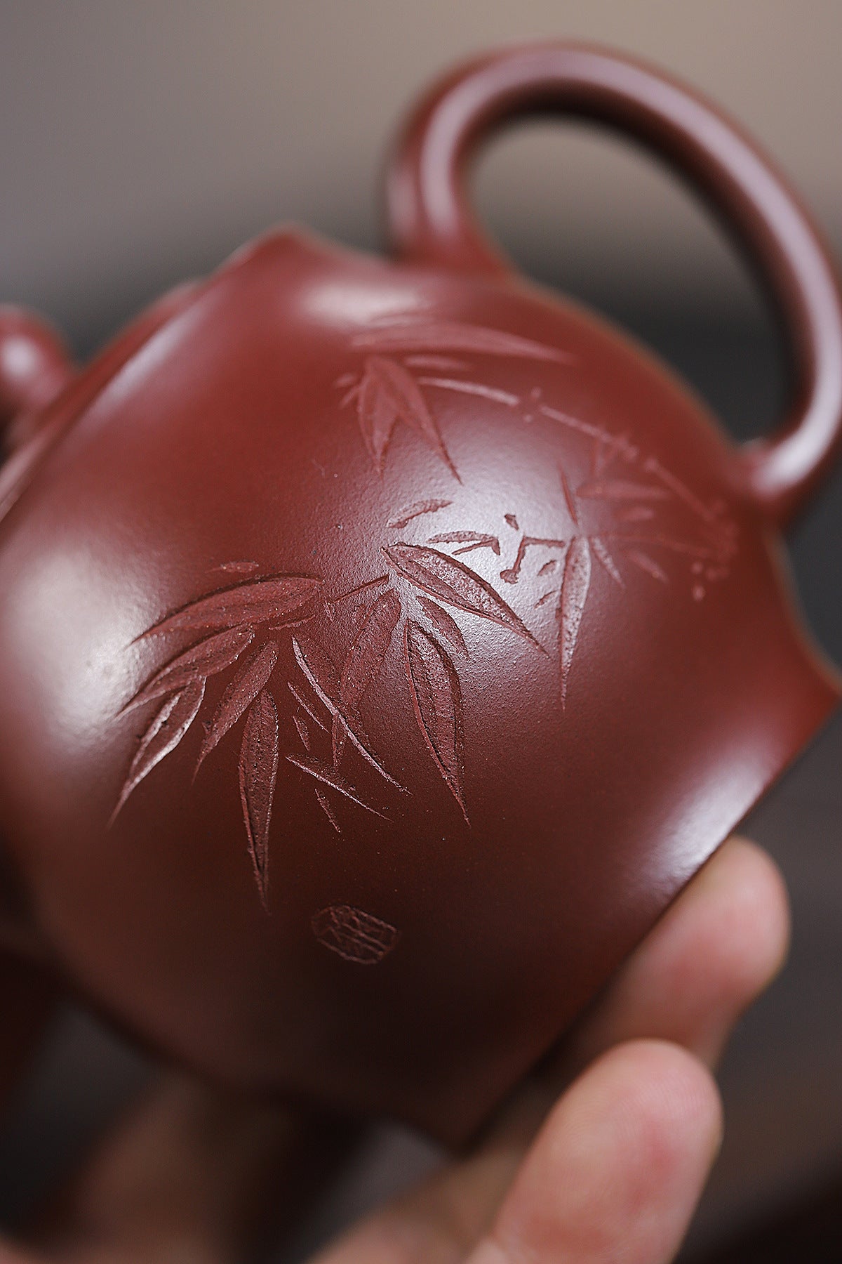 Wenzhong Teapot in Red Pidan Clay, 150 ml
