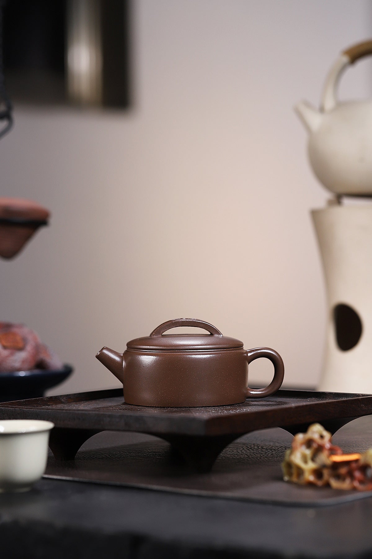 Hanwa Zisha Teapot in Jiangpo Clay, 150 ml