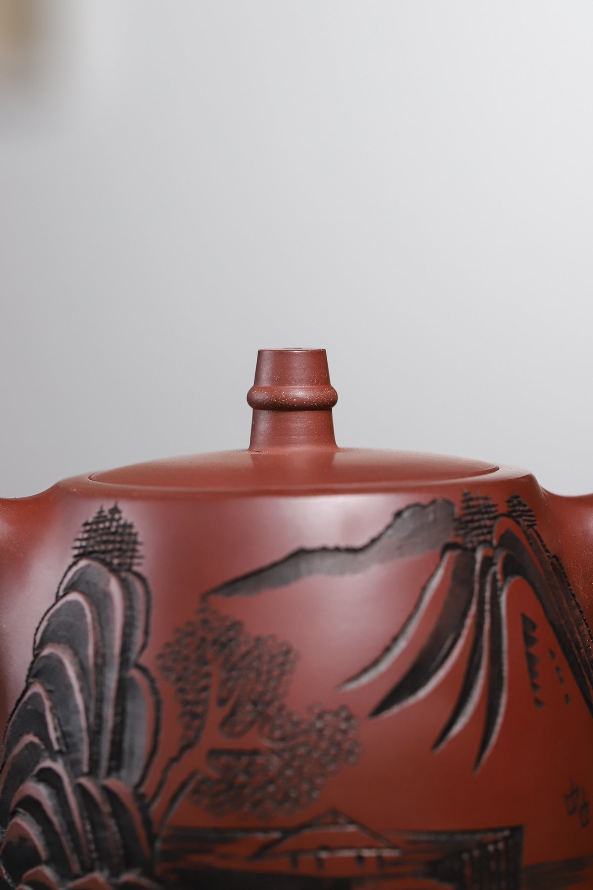Dezhong Teapot in Longxuesha Clay, 430 ml