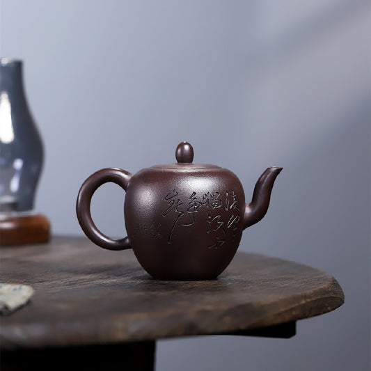 Dark fragrance beauty shoulder purple mud purple clay pot