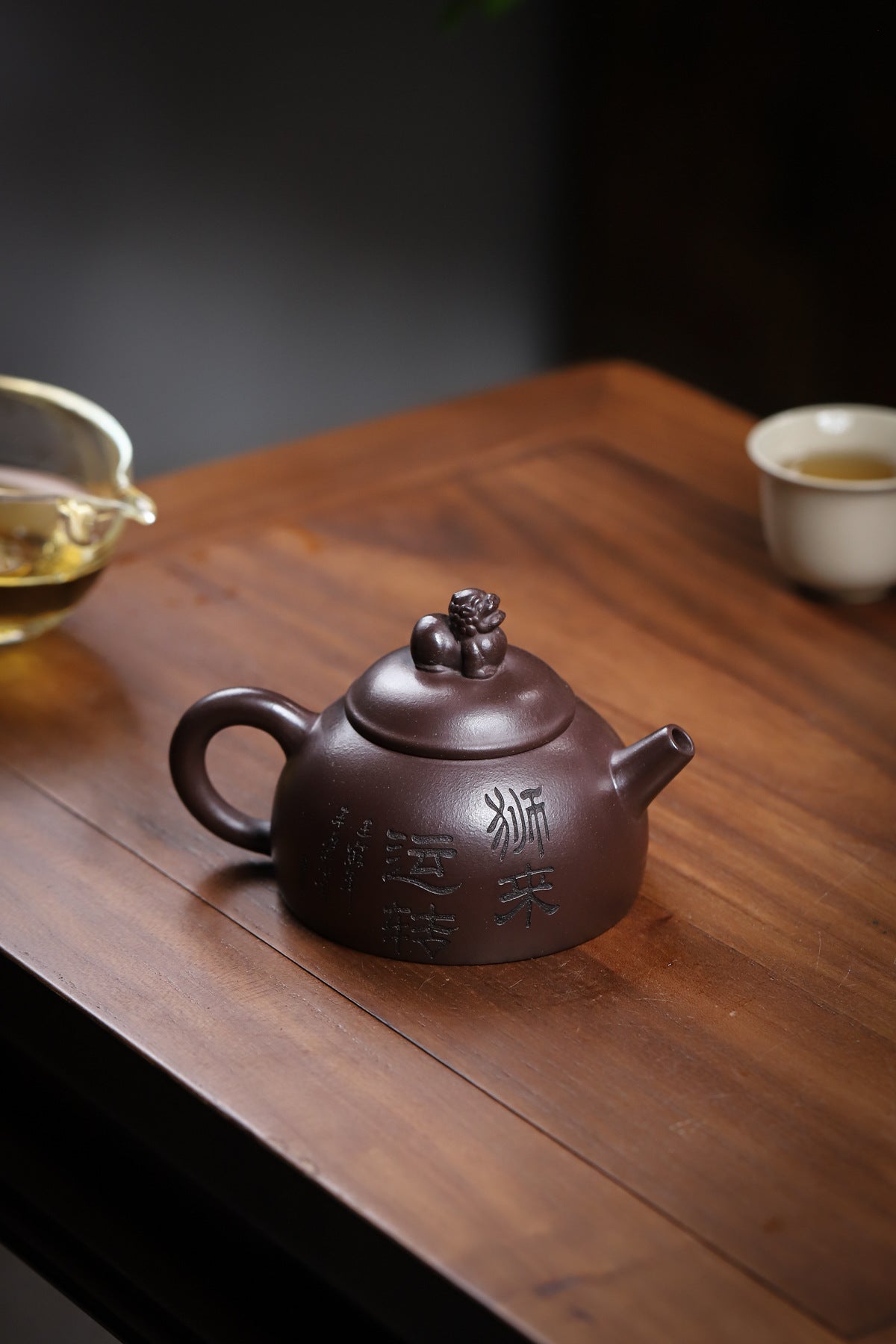 Little Admiralty Purple Clay Purple Sand Teapot