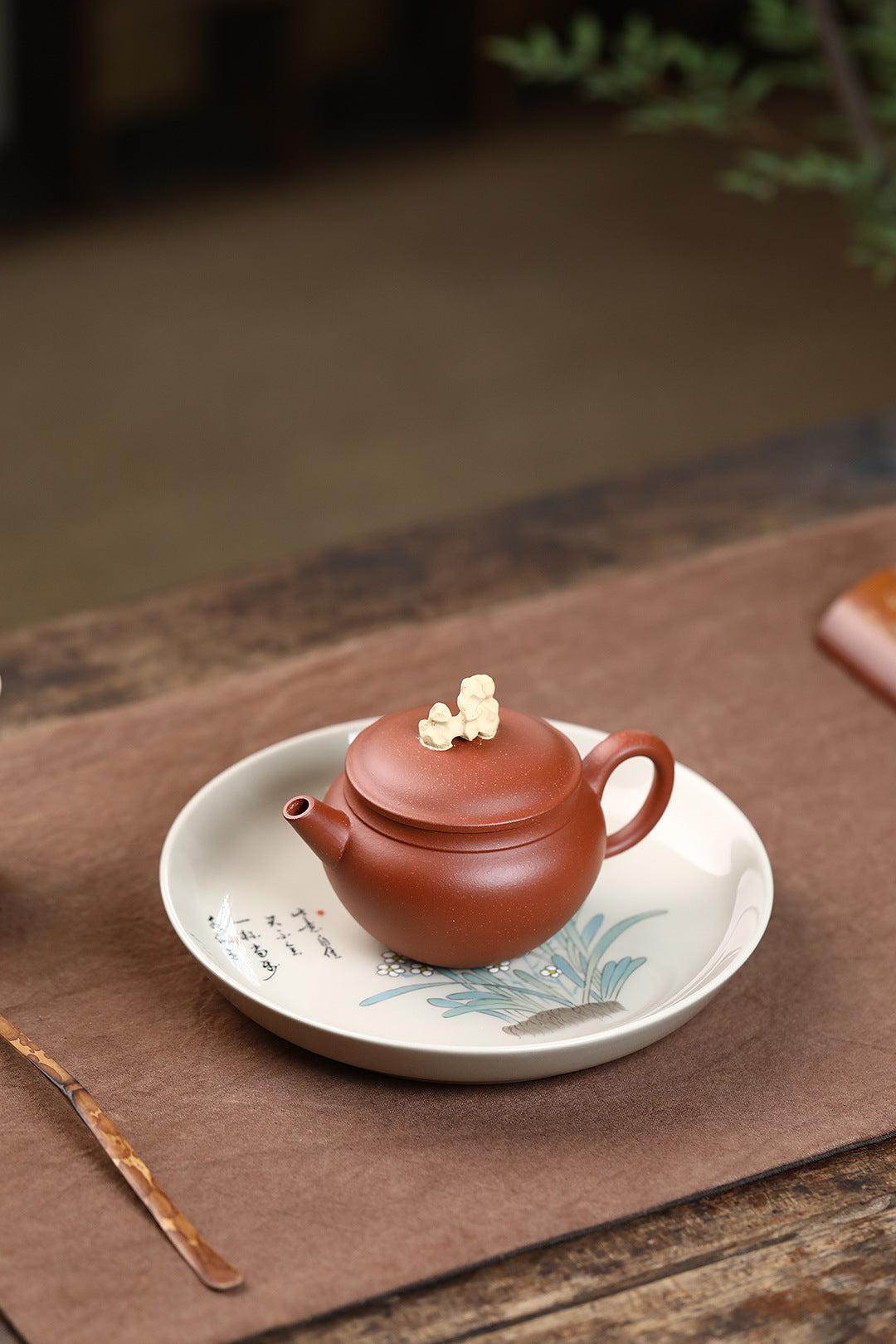 Taihu stone jade bowl Yixing Zisha Teapot 200ml raw ore Jiangpo mud