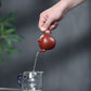 Meirenjian Teapot in Dahongpao Clay, 100 ml