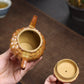 Gaolinghua Yixing Zisha Teapot, Duan Clay, 250 ml