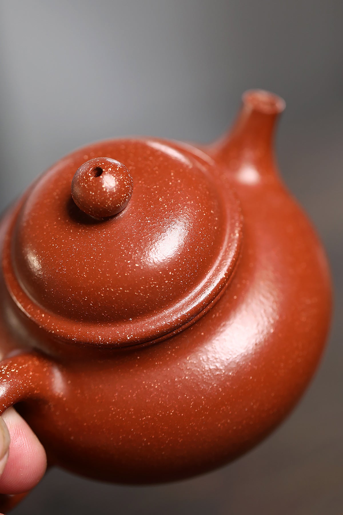 Rongtian Teapot in Jiangpo Clay, 170 ml