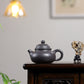 Rongtian Dezhong Teapot in Tianqing Zisha Clay, 180 ml