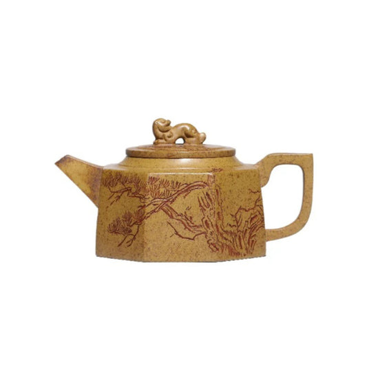Bafang Ruishou Yixing Zisha Teapot 280ml high temperature duan ni clay