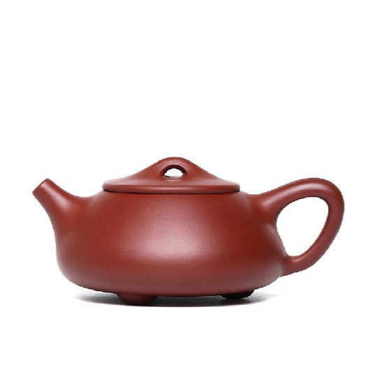 Shipiao Zisha Teapot in Dahongpao Clay, 180 ml