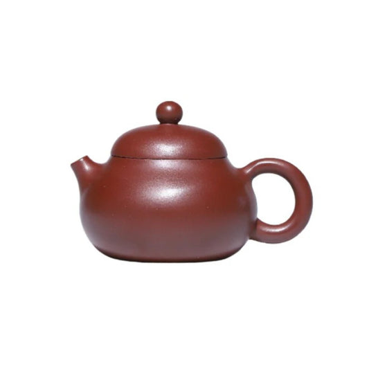 Zisha Teapot “XiaoPin WenDan” Style – 130ml, Original Hongpilon Clay, Traditional Chinese Tea Pot