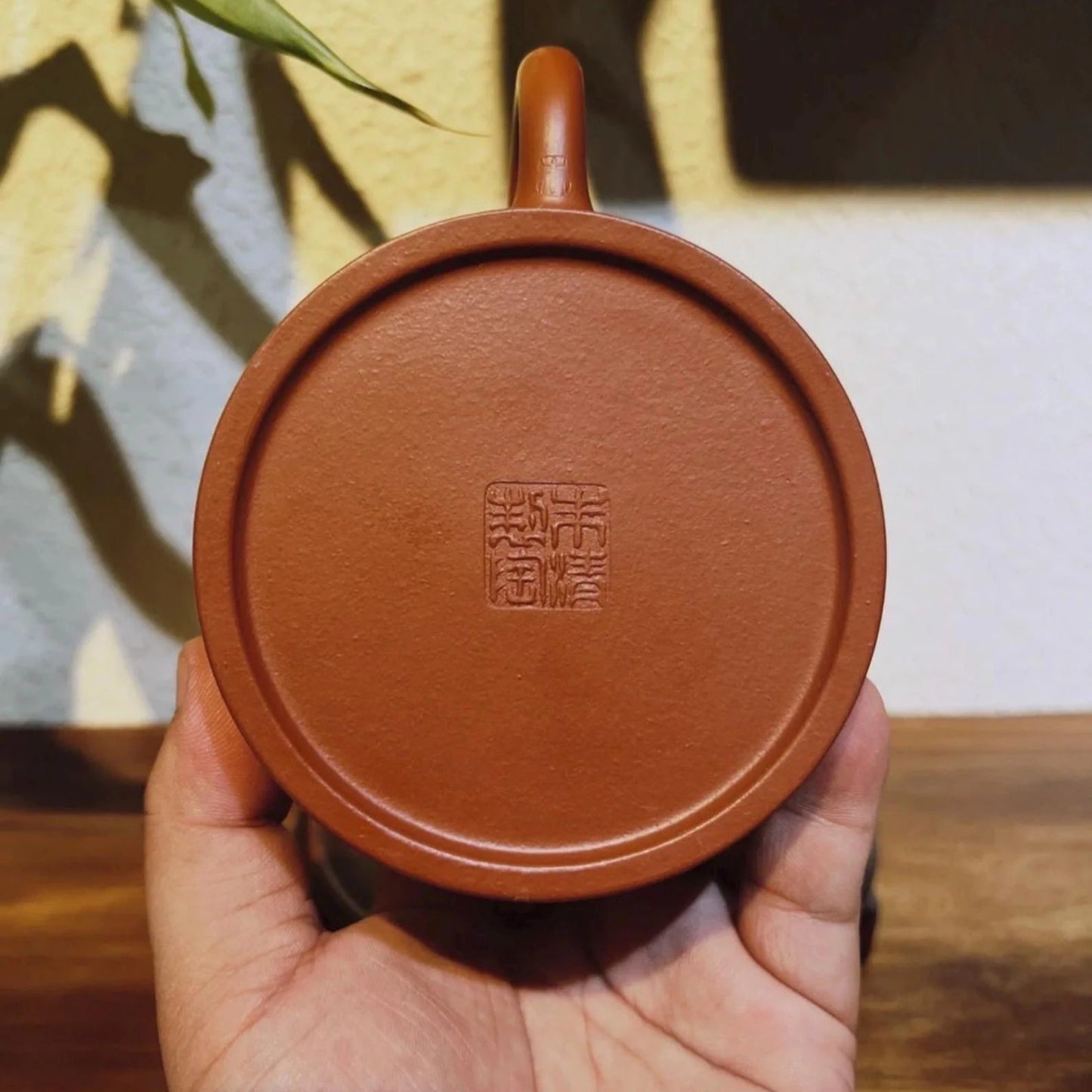 Handmade Zhuni Zisha Teapot, 200cc De Zhong Purple Clay Tea Pot