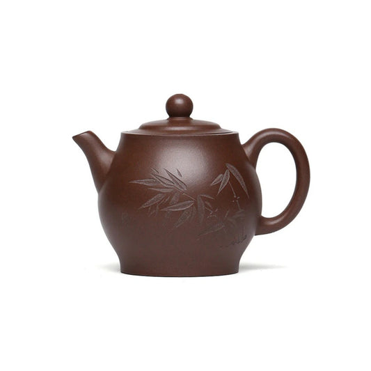 Wenzhong Yixing Zisha Teapot 150ml pure ore purple clay
