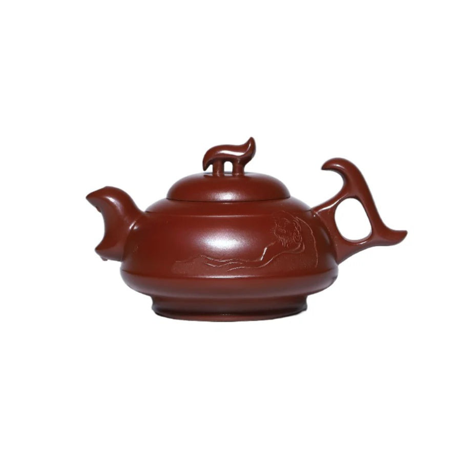 Yu Li Yixing Teapot 420ml – Original Da Hong Pao Purple Clay Handmade Teapot