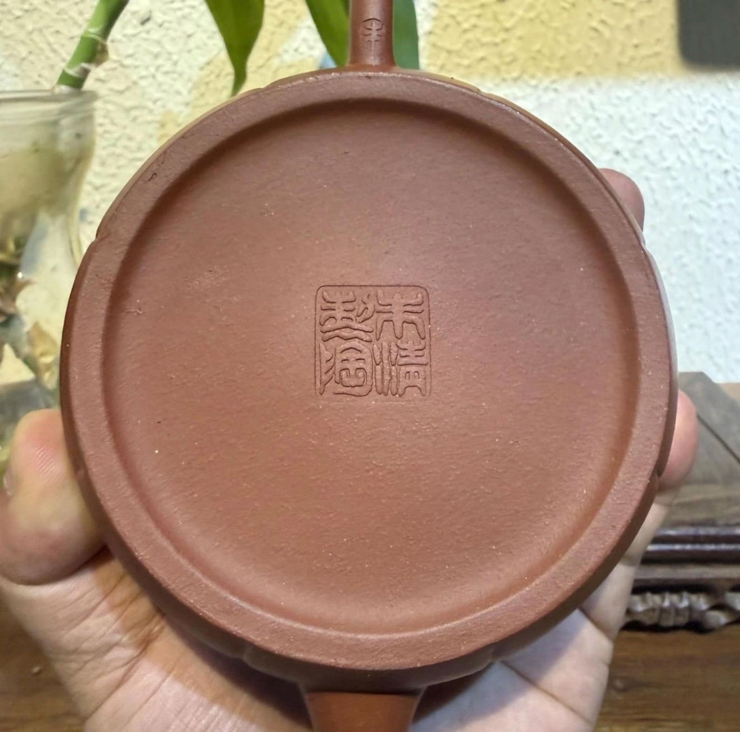 Yixing Zhuni Lotus Teapot | Artisan Purple Clay Gongfu Tea Pot (240cc)