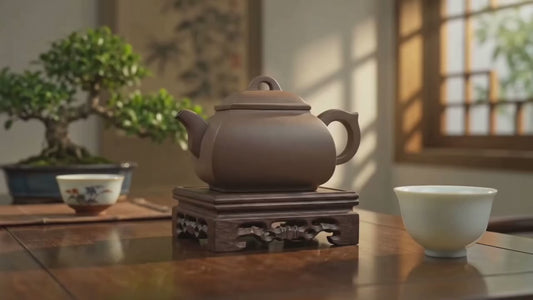 Yixing Zisha Teapot: Lao Zi Ni Dai Wa Clay Gongfu Tea Pot 220ml